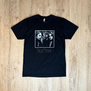 Big Star Band T-Shirt Next Level Black Medium Rock Graphic Tee
